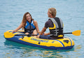 2 Person Inflatable Boat Set with Oars & Air Pump Y841000