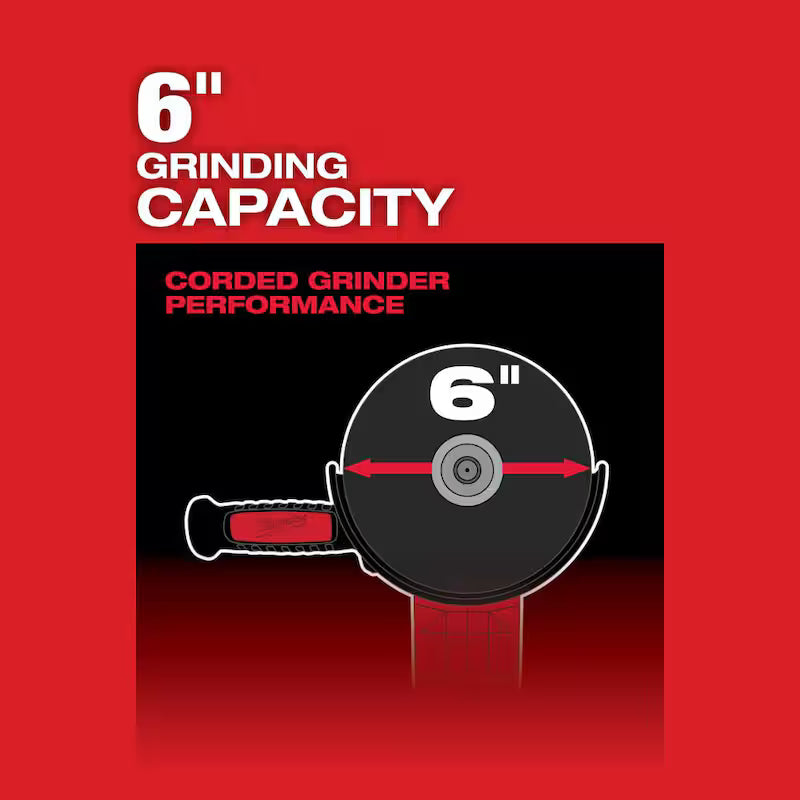 4-1/2 in./6 in. Cordless Angle Grinder Q179149