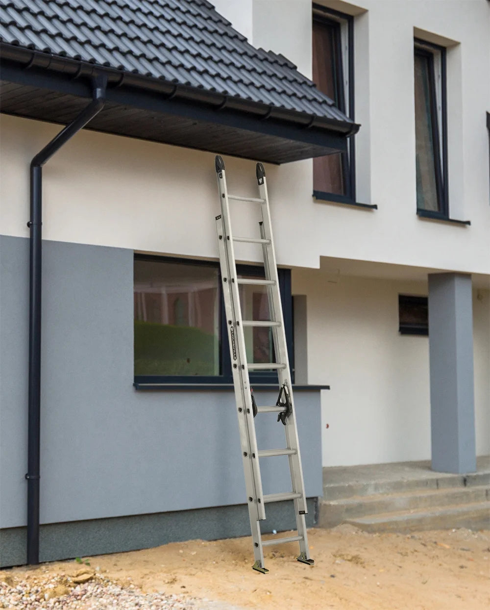 16' Aluminum Extension Ladder X8809