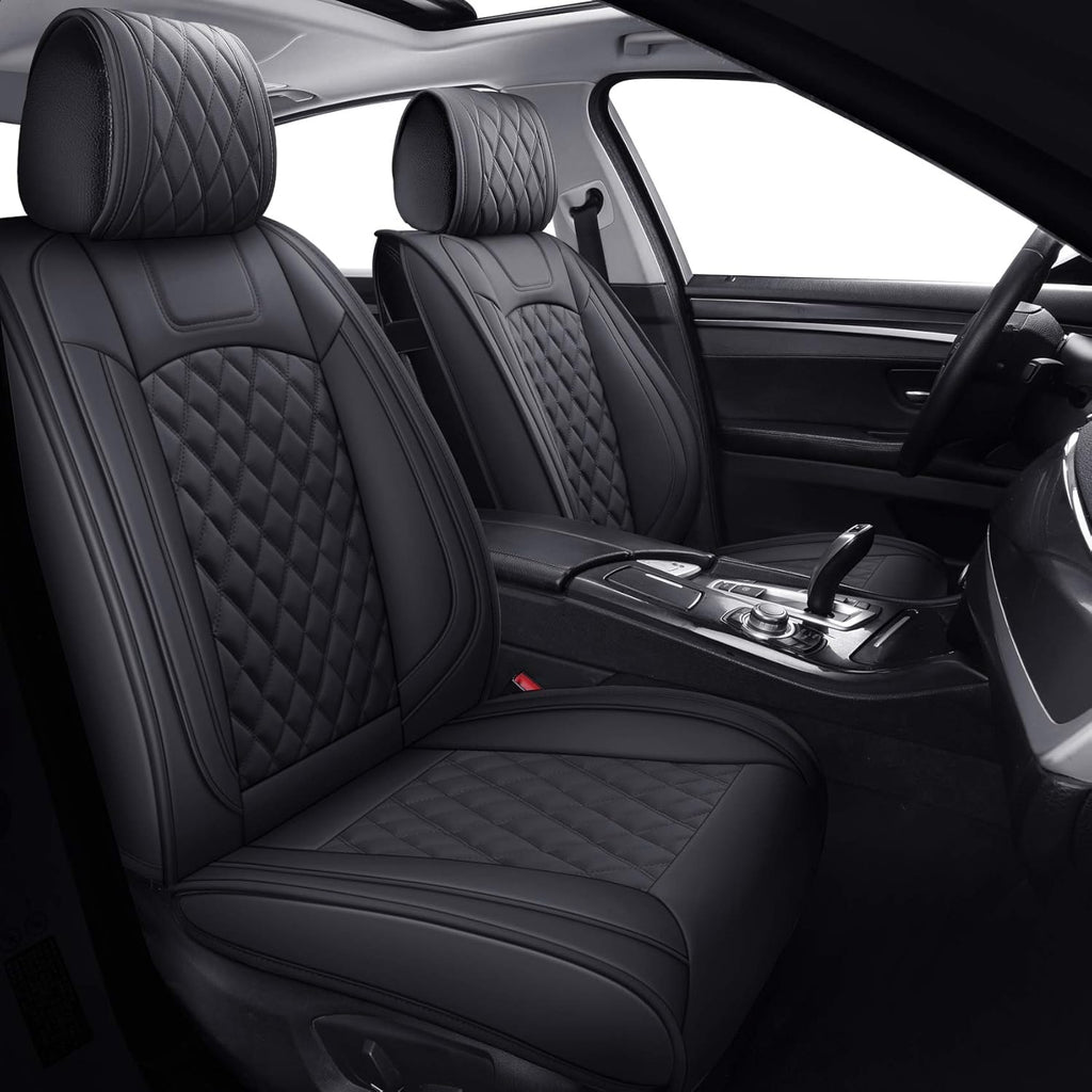 Waterproof Faux Leather Full Set Car Seat Covers Q742035