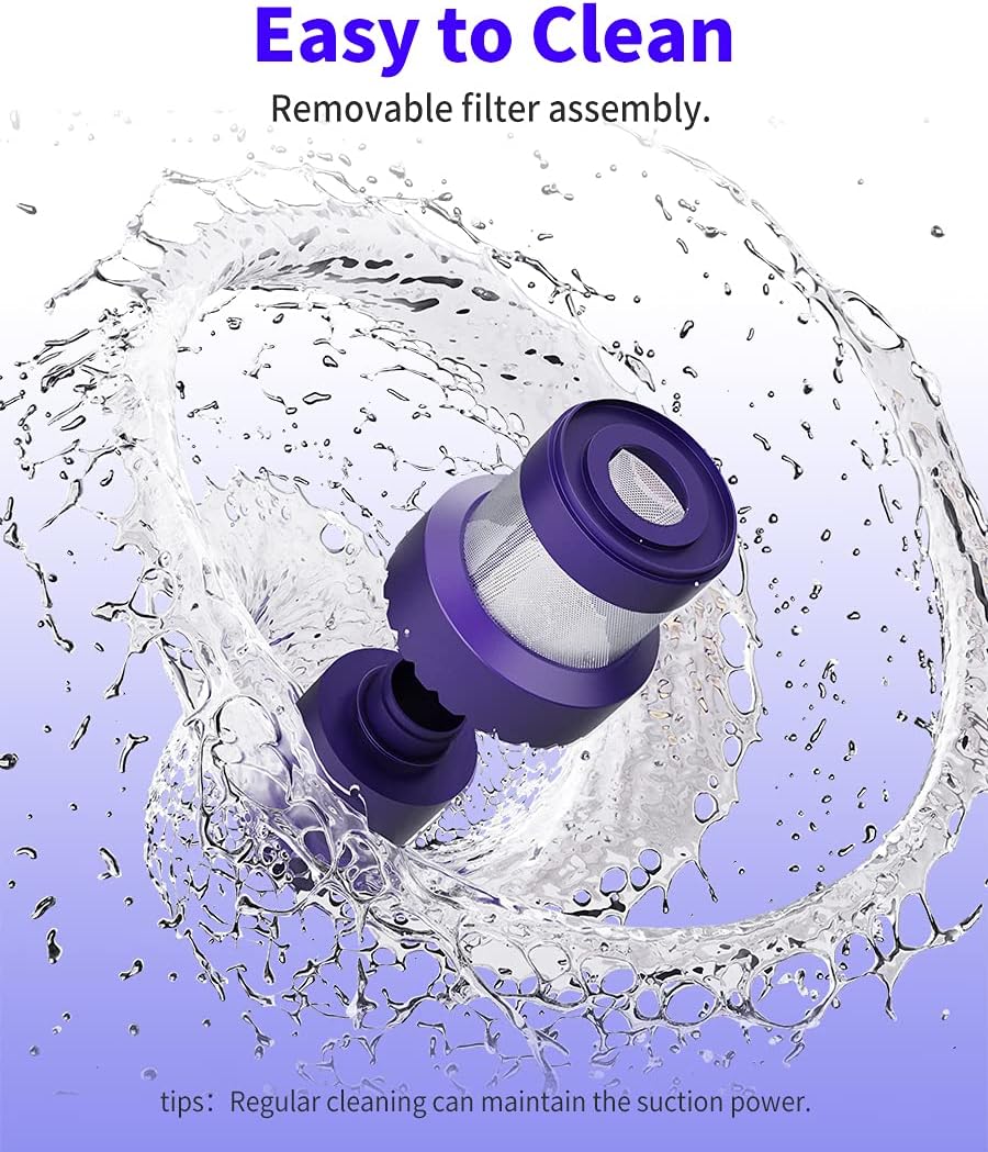 Cordless Vacuum Cleaner 24Kpa 40 min 250W Purple N18838