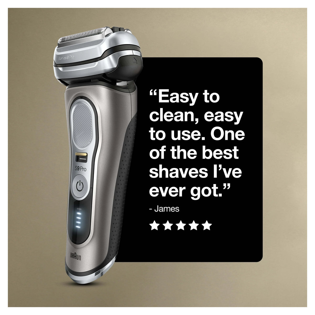 Rechargeable Wet Dry Electric Shaver with Clean Station Q927772