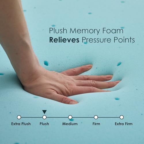 5 Inch Gel Memory Foam Medium-Firm Mattress Full Y19303