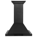 42 in. Convertible Vent Wall Mount Range Hood Black Stainless Steel W341615