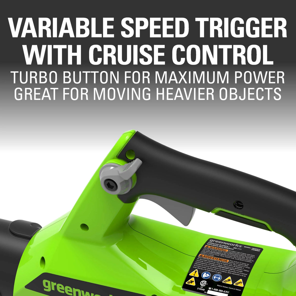 40V String Trimmer Leaf Blower Combo with 2.0 Ah Battery U1799