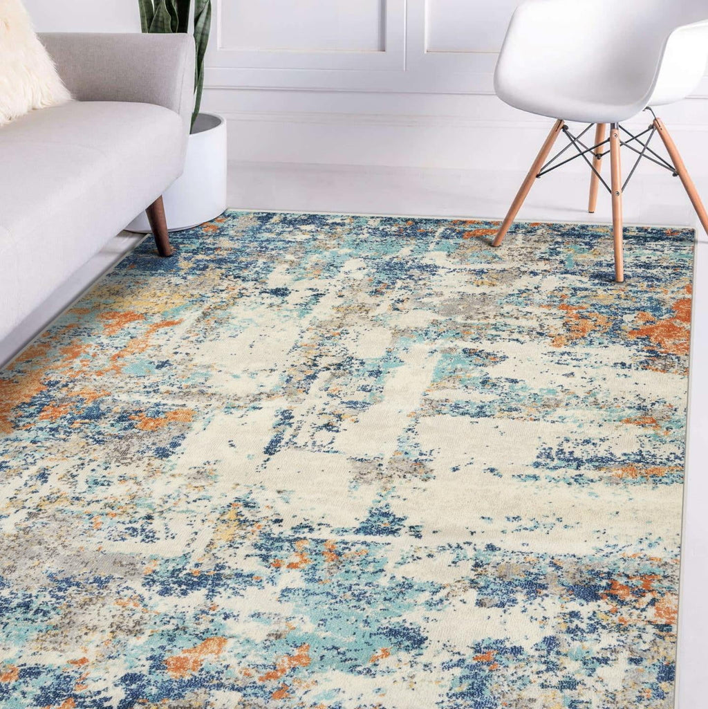 Multicolor 8x10 Area Rug W515223