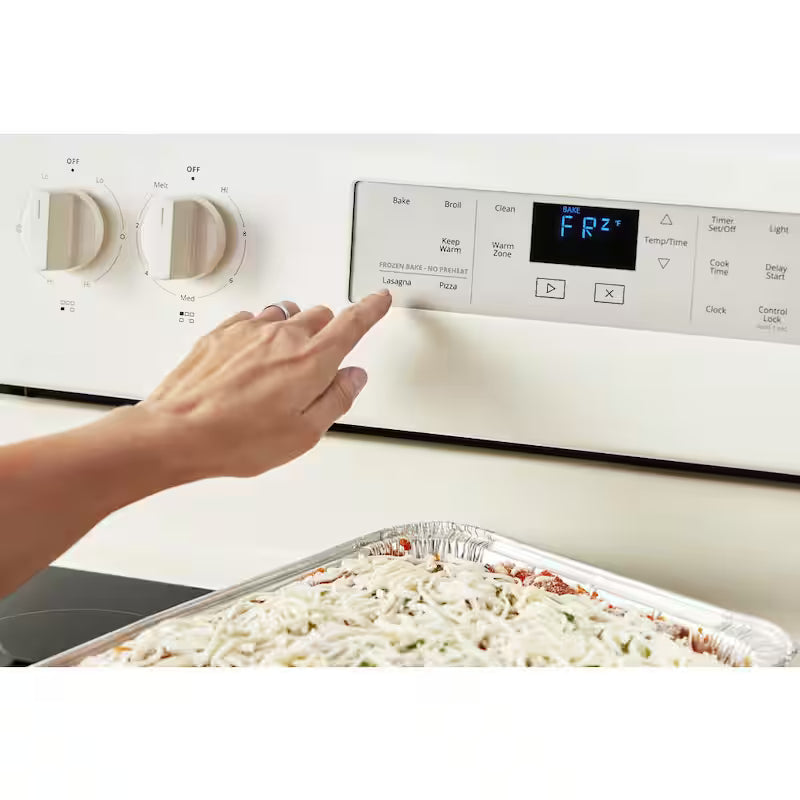 30 in. 5.3 cu. ft. Electric Range with 5-Elements in Biscuit S662191