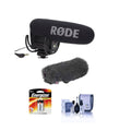 On-Camera Shotgun Microphone with Suspension Mount & Windjammer R49968