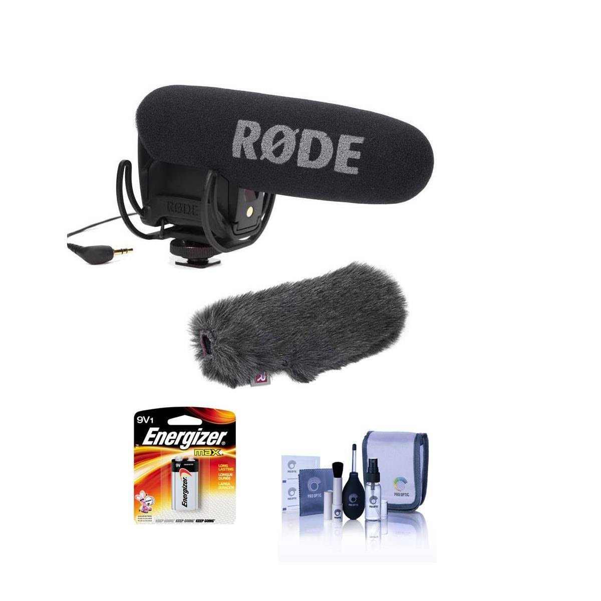 On-Camera Shotgun Microphone with Suspension Mount & Windjammer R49968