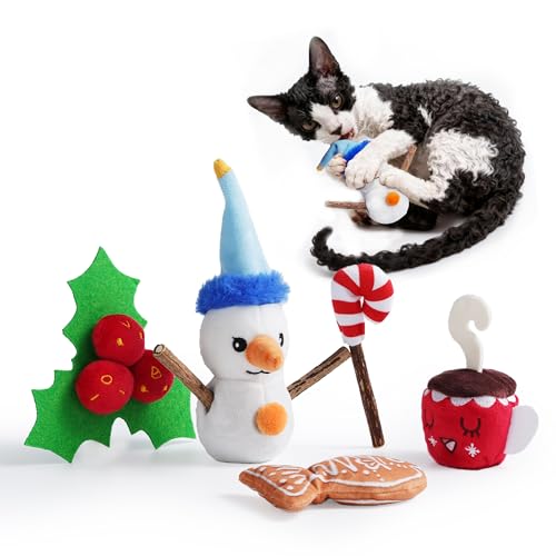 5 PCS Catnip Cat Chew Toys with Silvervine Sticks H638