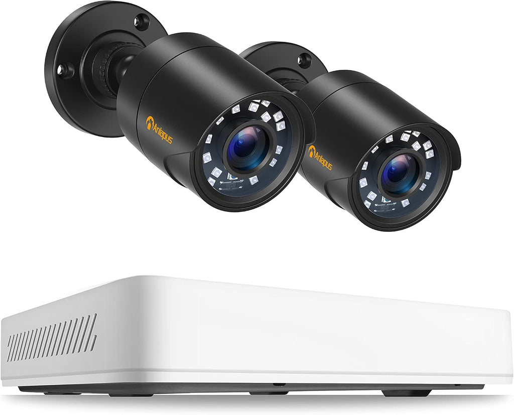 1080p Wired Security Camera System with 8 Channel 5MP Lite DVR and 8 Weatherproof Cameras G3245