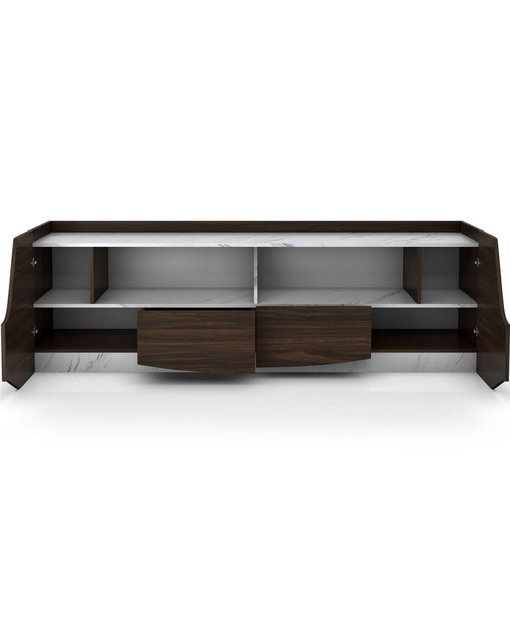 Wenge Brown Floating TV Stand L4363