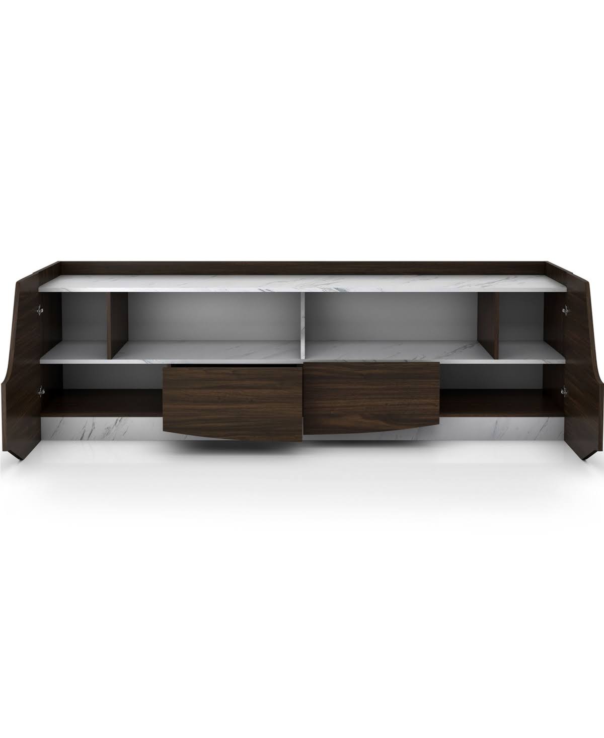 Wenge Brown Floating TV Stand L4363