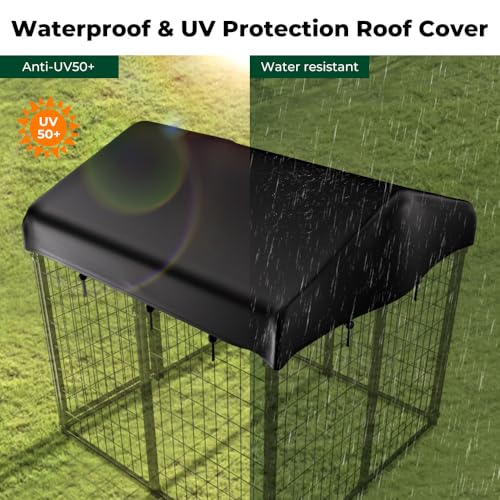 420D Waterproof UV-Resistant Dog Kennel Cover J412479