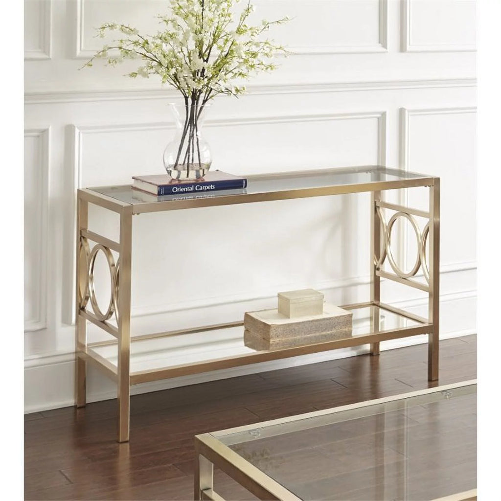 Glass Top Console Table P880007