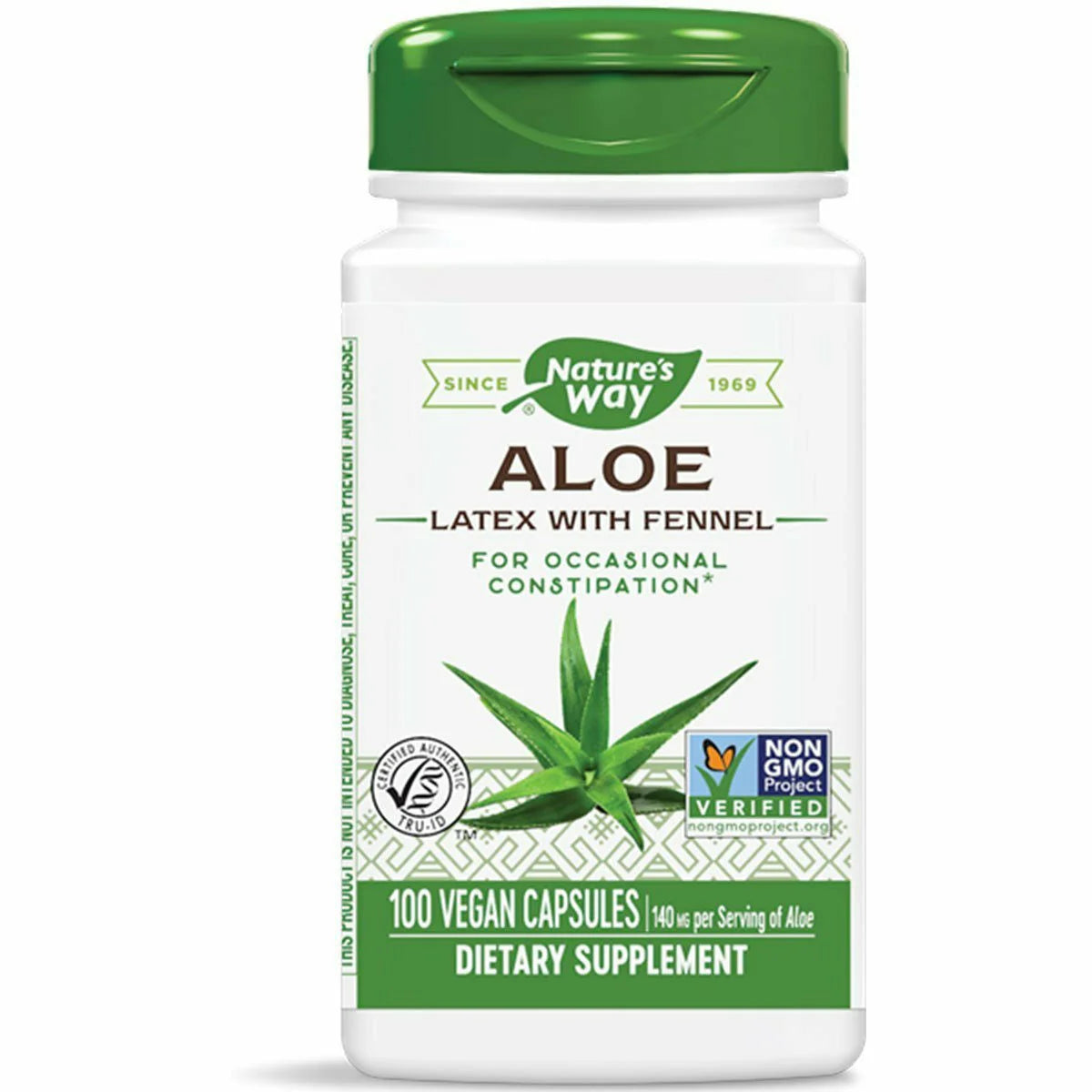 Aloe Vera 100 Capsules E772