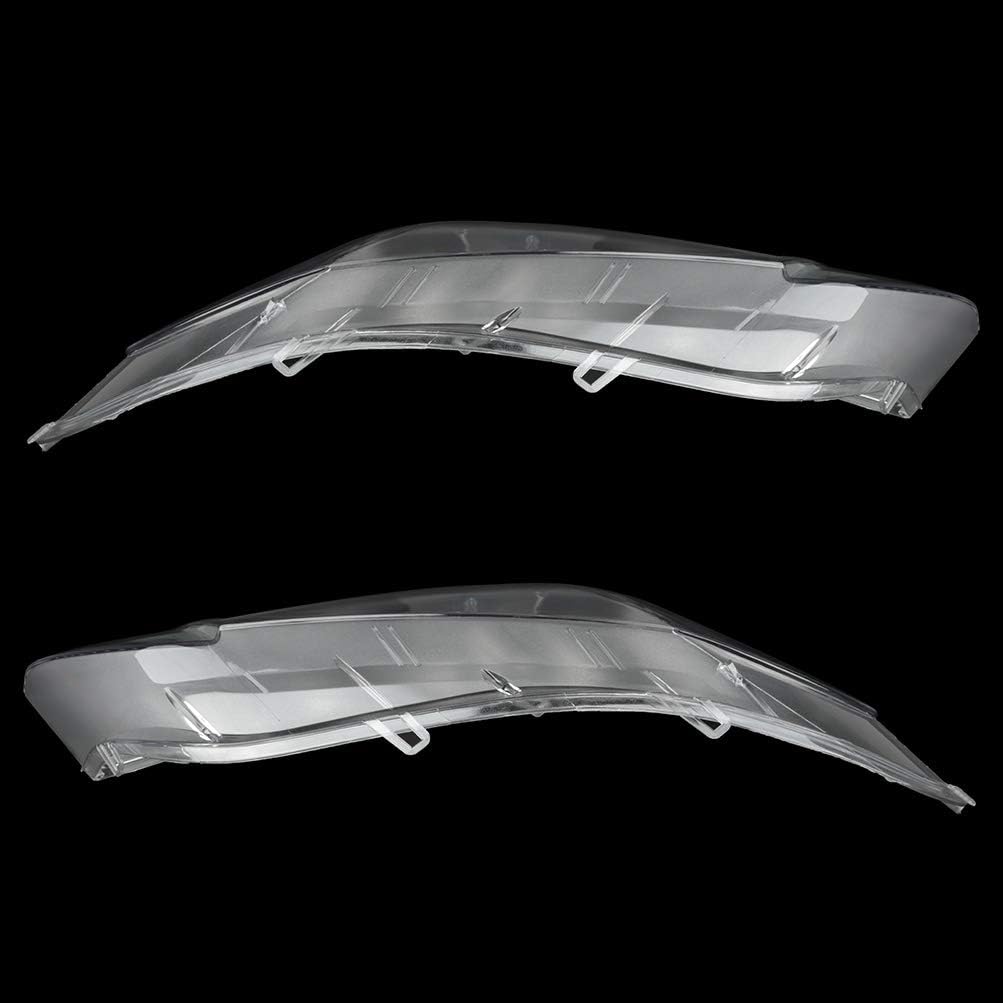 Left+Right Headlight Headlamp Clear Lens Shell Cover O965010