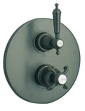 Thermostatic Valve with 3/4x22 Ceramic Disc Volume Control Brushed Nickel J6809
