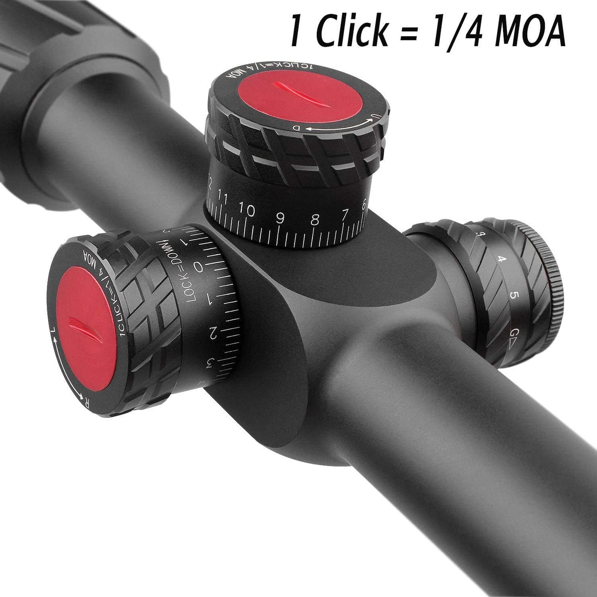 5-25x50 FFP First Focal Plane Scope with Red/Green Illuminated Reticle J8432