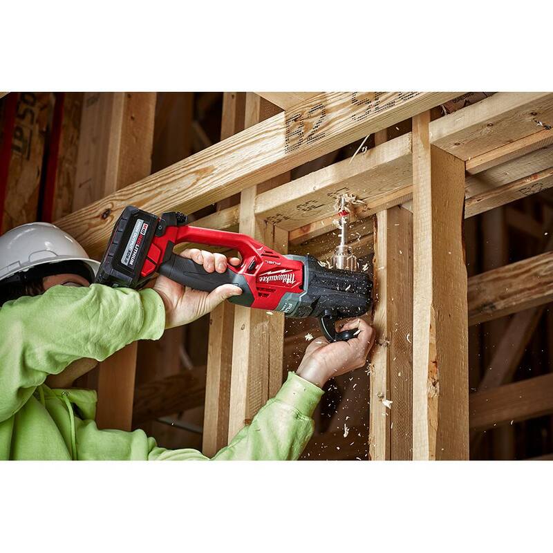 18-Volt Lithium-Ion Brushless Cordless 1/2 in. Right Angle Drill X676140