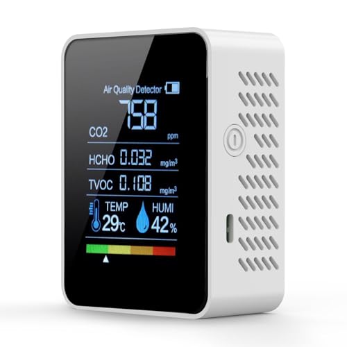 Air Quality Monitor with CO2 HCHO TVOC Temperature Humidity B580588