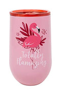 Pink 16 ounce Insulated Stemless Wine Goblet L7915