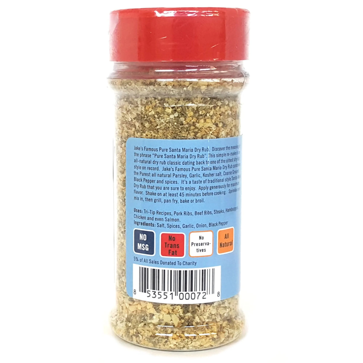 5.0 Oz Dry Rub Seasoning O54274