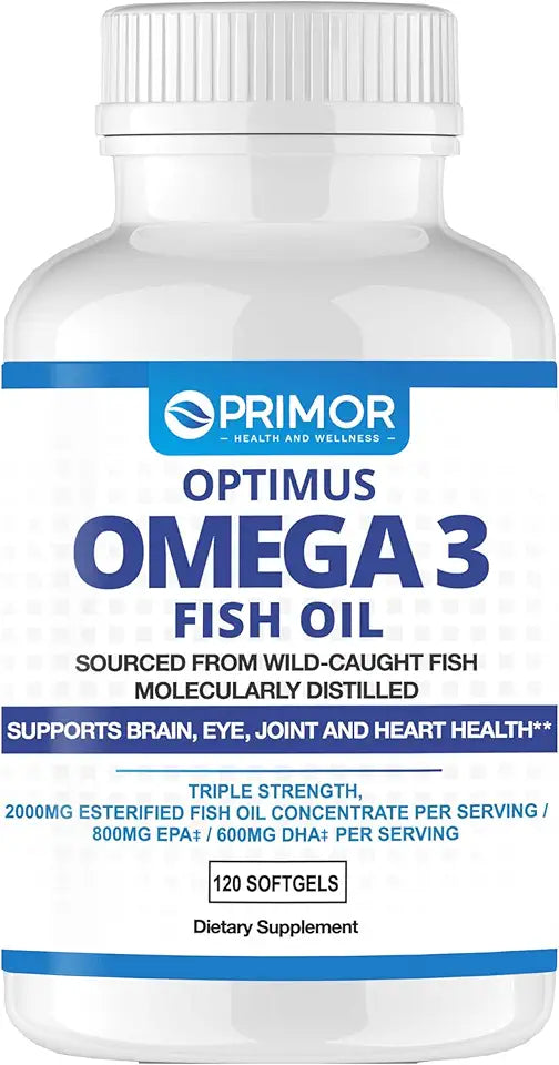 Wild Caught Fish Oil 2000mg EPA/DHA 120 Count O305