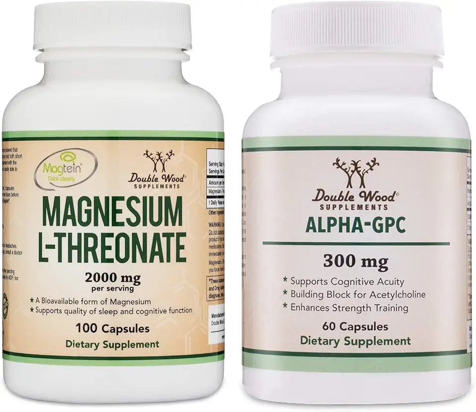 Magnesium L-Threonate and Alpha GPC Bundle U338