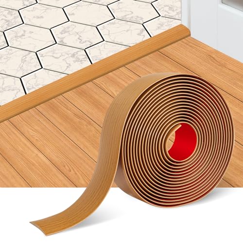 Self Adhesive Floor Transition Strip 2" Wide Vinyl Dark Gray V909