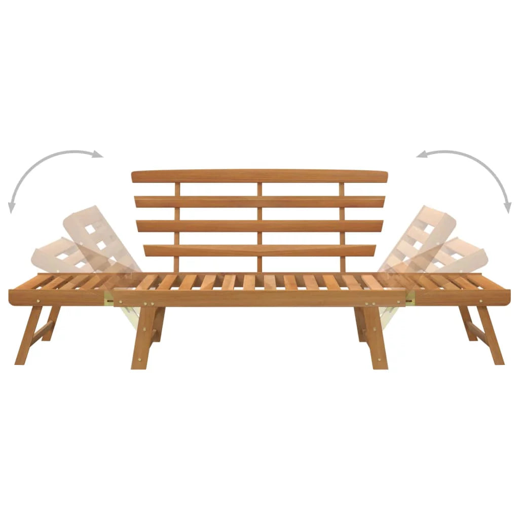 Solid Acacia Wood Patio Bench U802313