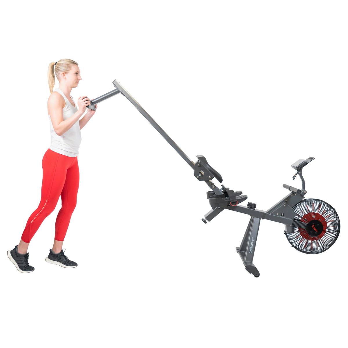 Magnetic Air Resistance Rowing Machine Y595