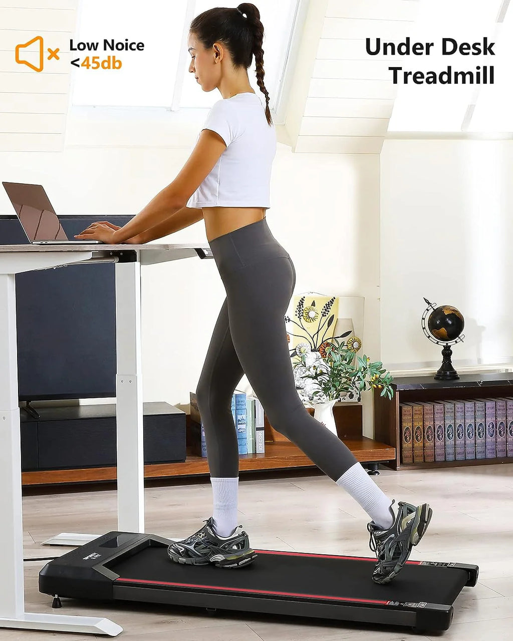 Electric Treadmill with LCD Monitor G58107