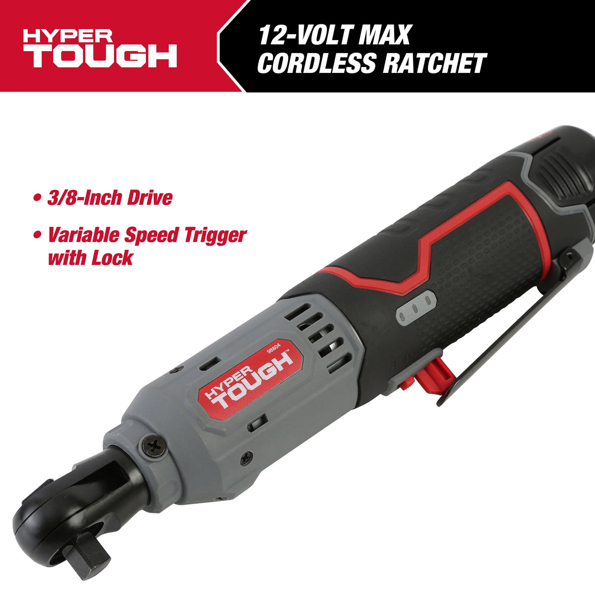 12V Max Lithium-Ion Cordless 3/8-Inch Ratchet with Battery and Charger P2197