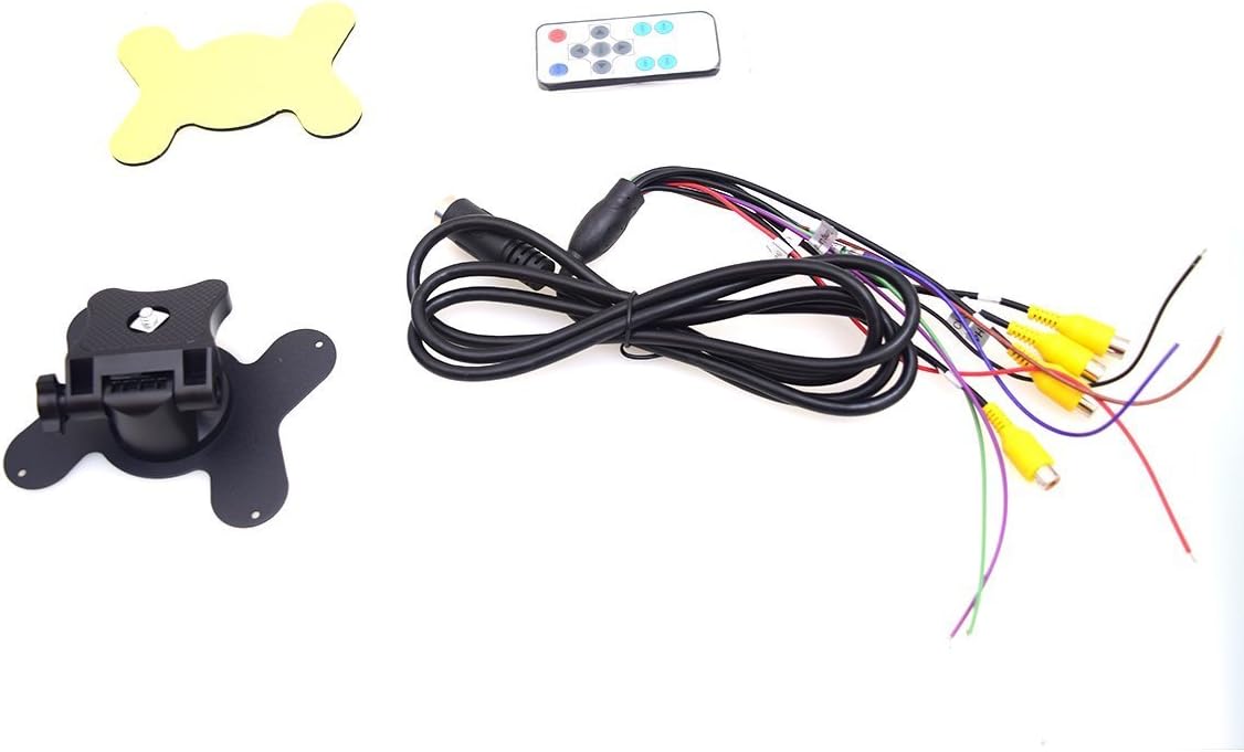 9 TFT LCD Quad Split Monitor with Remote Control Z27232