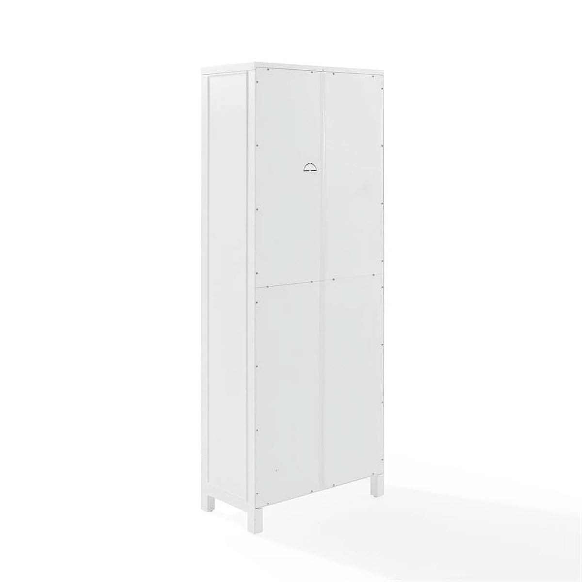 White Wood Storage Pantry W3493
