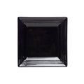 Square Plate Black Case of 12 G792