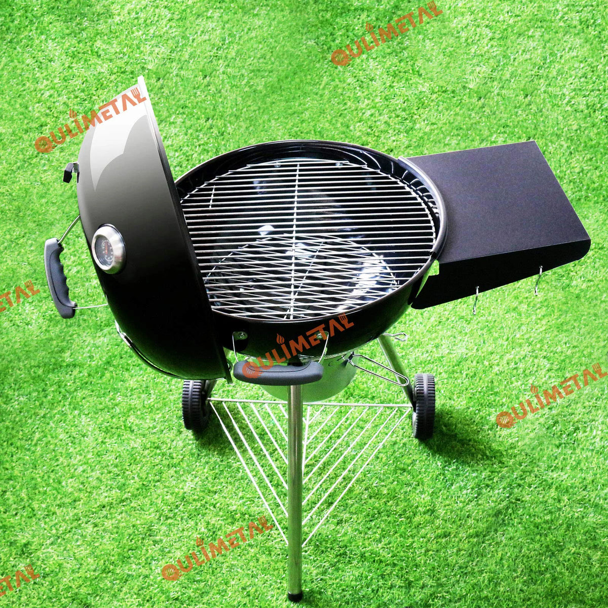 Slide a Side Lid Holder for Charcoal Kettle Grills S19057
