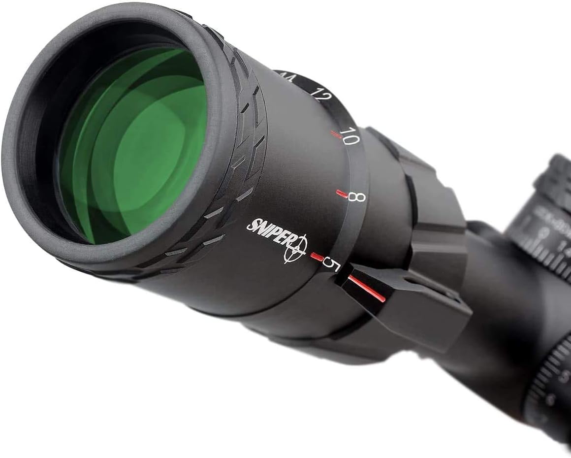 5-25x50 FFP First Focal Plane Scope with Red/Green Illuminated Reticle J8432