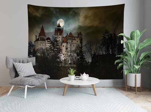 Halloween Tapestry Wall Hanging 78''Wx117''L I125