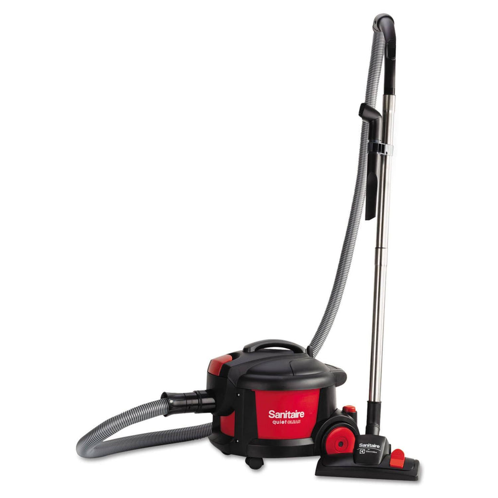 Red Black Canister Vacuum O364144
