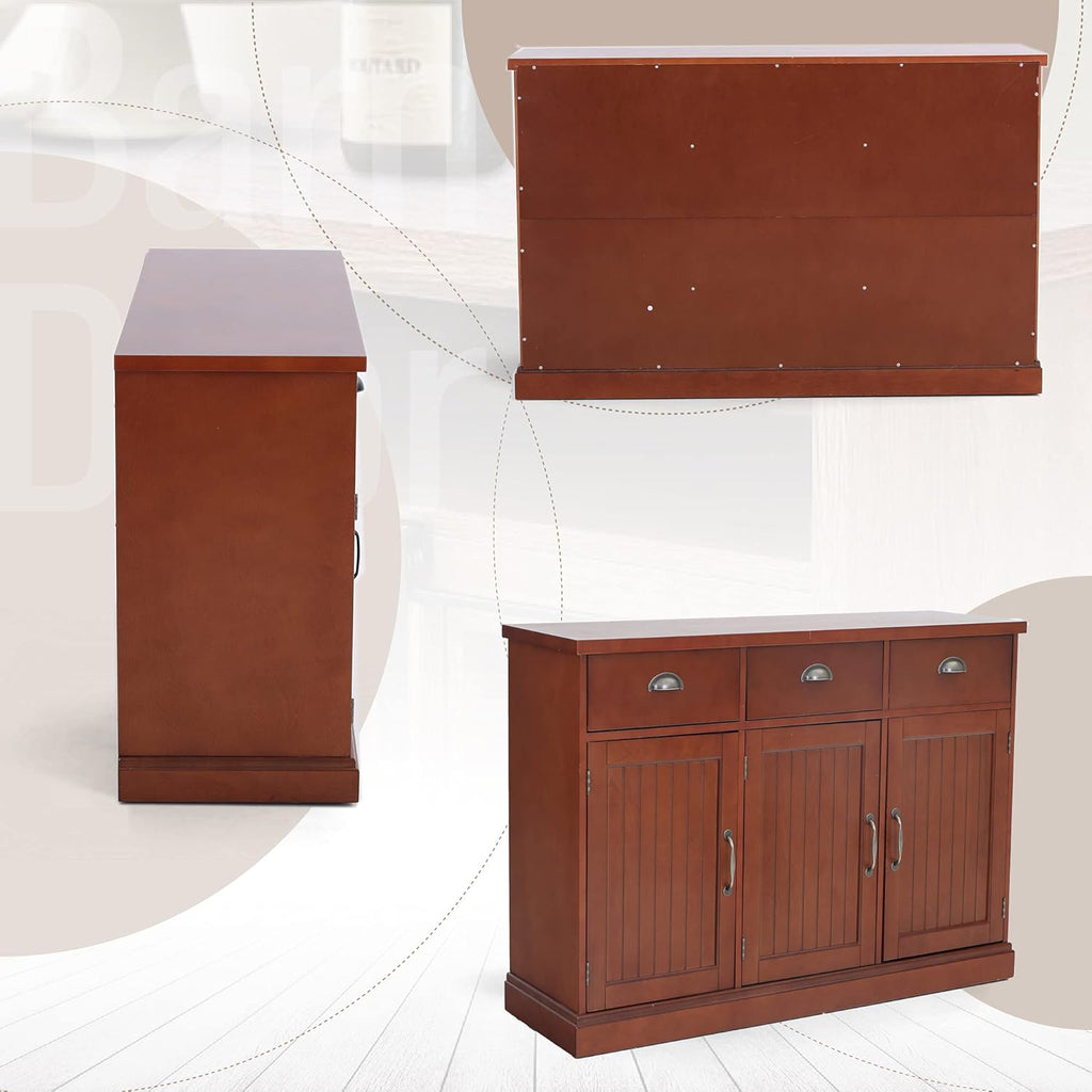 3 Drawer Buffet Cabinet with Doors I809