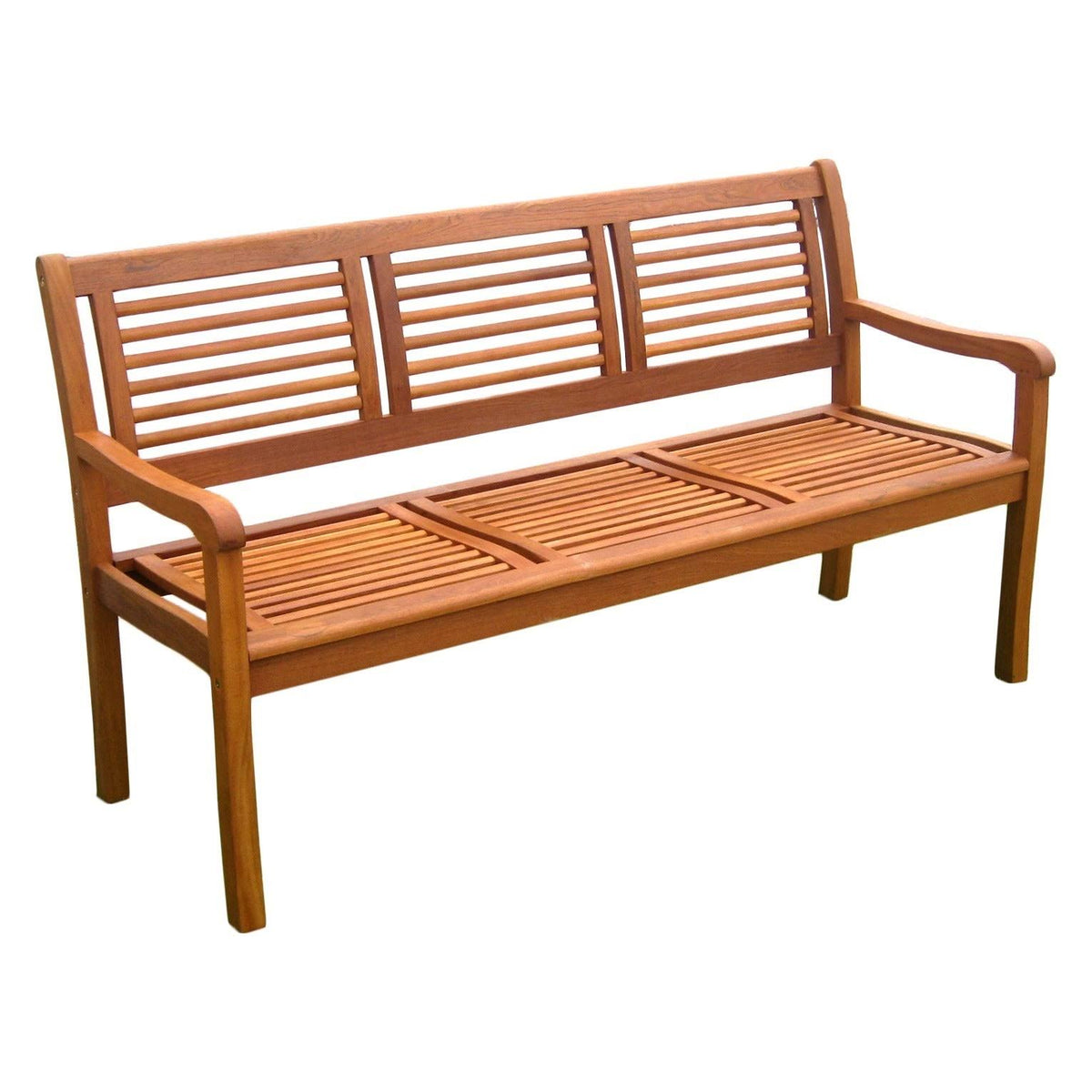 Brown Patio Bench O5027