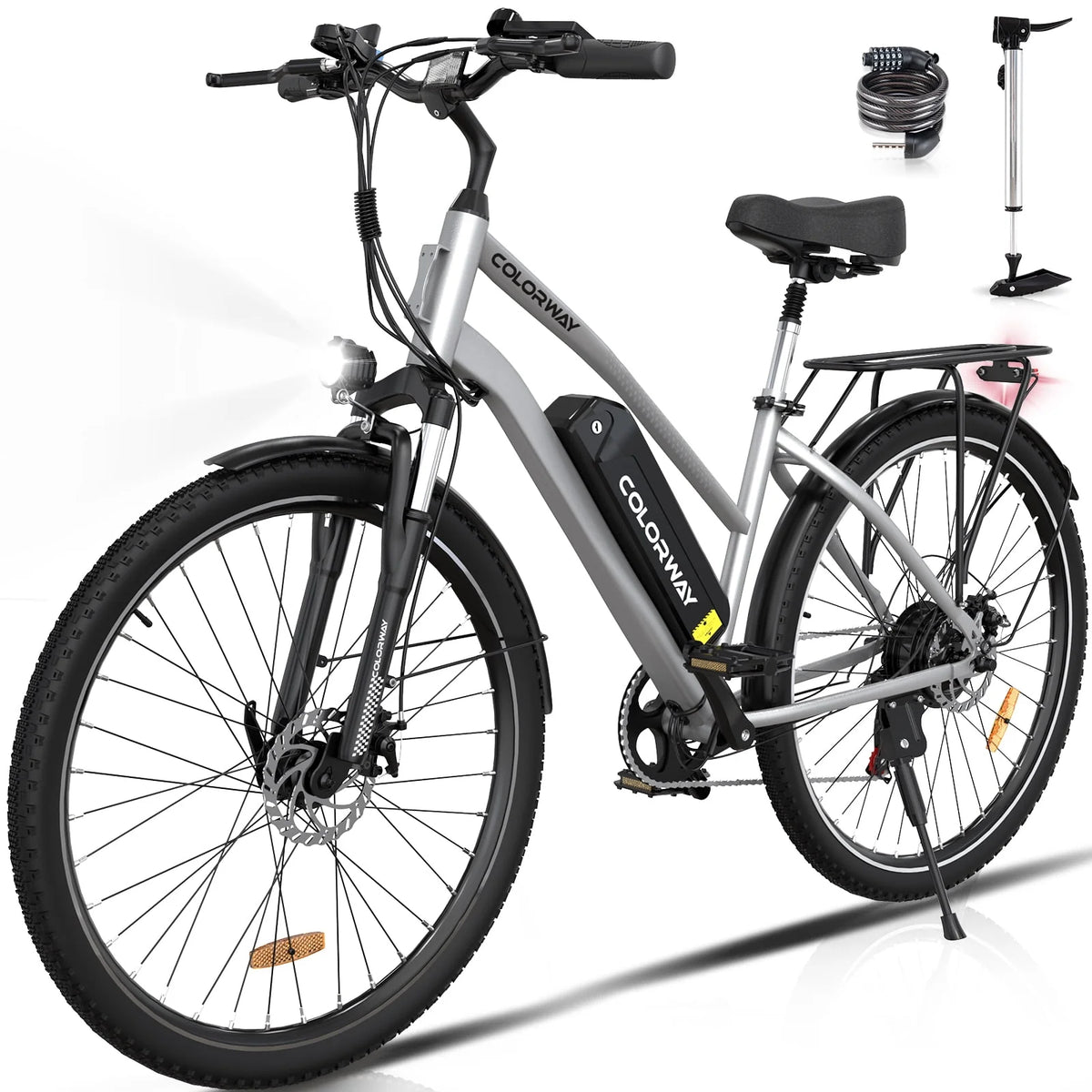 500W Electric Bike 36V 12Ah 7 Speeds F652