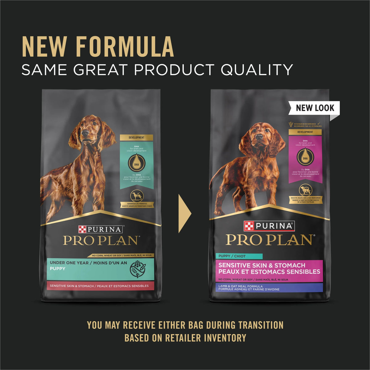 Sensitive Skin and Stomach Puppy Food Lamb & Oatmeal 16 lb. Bag C342