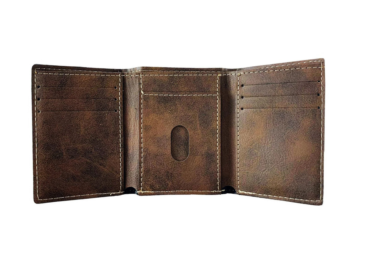 Rustic Leather Wallet T62342