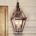 Outdoor Wall Sconce with Clear Glass C591635