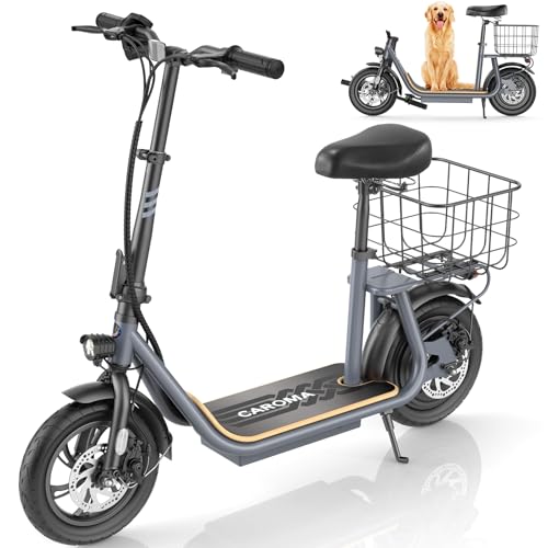 800W/1200W Electric Scooter with Seat, 48V Battery, Foldable C7458