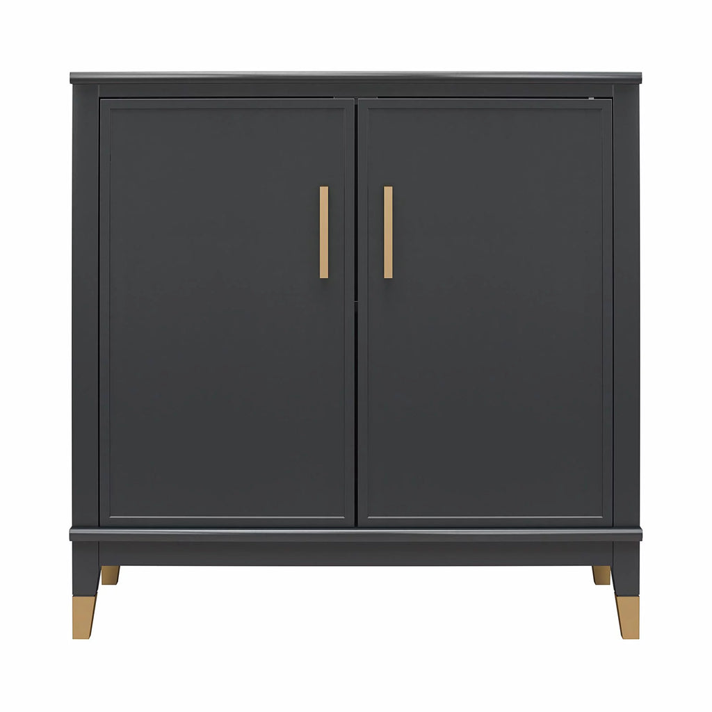 Black 2-Door Accent Cabinet J72613