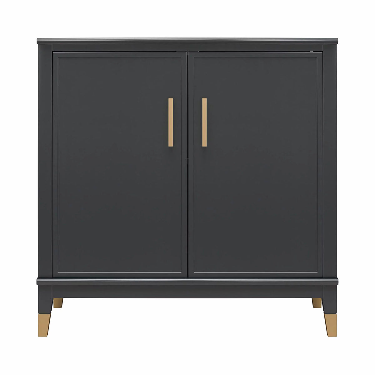 Black 2-Door Accent Cabinet J72613